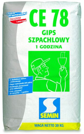 Obrazek CE 78 1H 20 kg gips szpachlowy